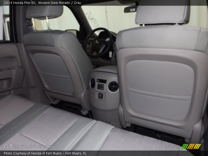 Modern Steel Metallic / Gray 2014 Honda Pilot EX