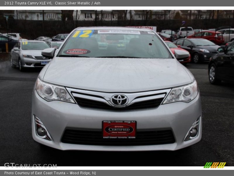 Classic Silver Metallic / Ash 2012 Toyota Camry XLE V6