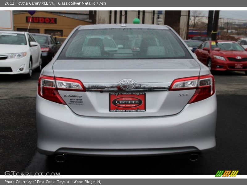 Classic Silver Metallic / Ash 2012 Toyota Camry XLE V6