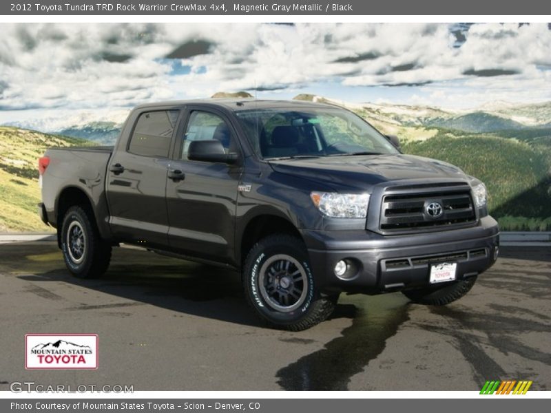 Magnetic Gray Metallic / Black 2012 Toyota Tundra TRD Rock Warrior CrewMax 4x4
