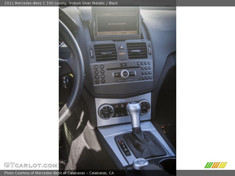 Iridium Silver Metallic / Black 2011 Mercedes-Benz C 300 Luxury