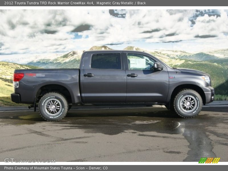 Magnetic Gray Metallic / Black 2012 Toyota Tundra TRD Rock Warrior CrewMax 4x4