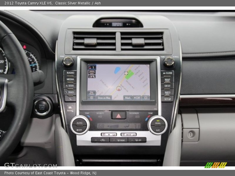 Classic Silver Metallic / Ash 2012 Toyota Camry XLE V6