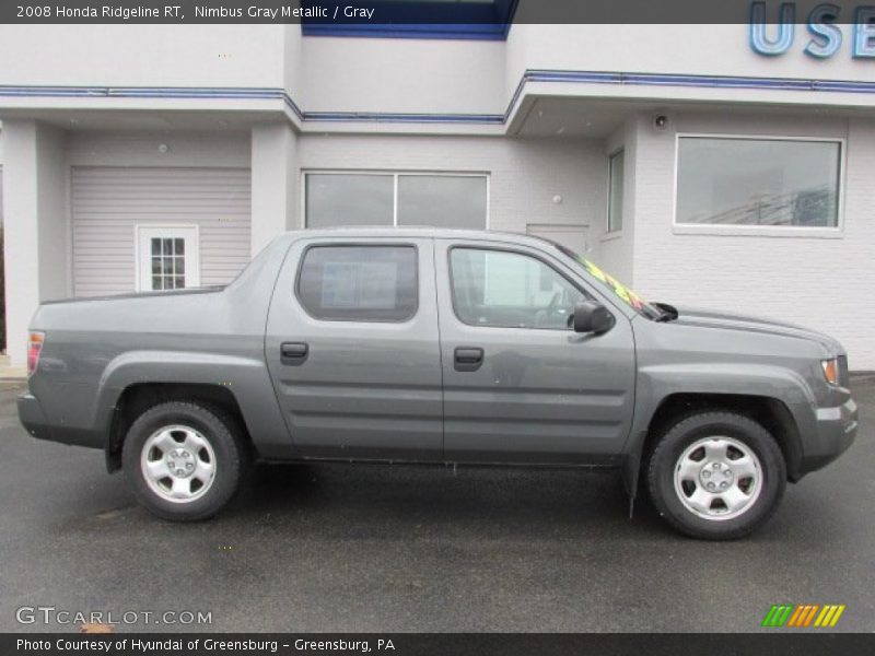 Nimbus Gray Metallic / Gray 2008 Honda Ridgeline RT