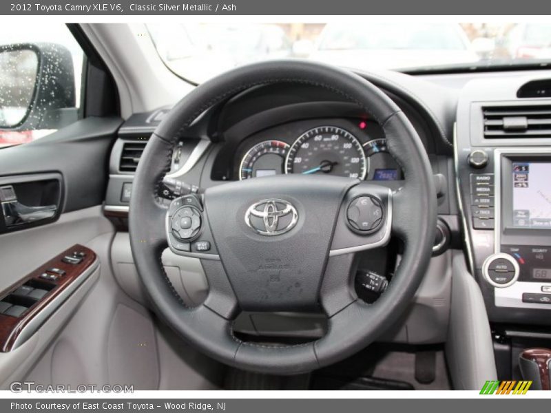 Classic Silver Metallic / Ash 2012 Toyota Camry XLE V6