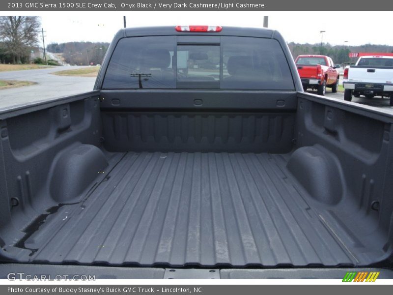Onyx Black / Very Dark Cashmere/Light Cashmere 2013 GMC Sierra 1500 SLE Crew Cab
