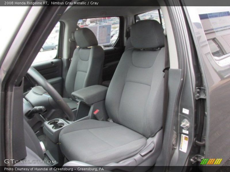 Nimbus Gray Metallic / Gray 2008 Honda Ridgeline RT