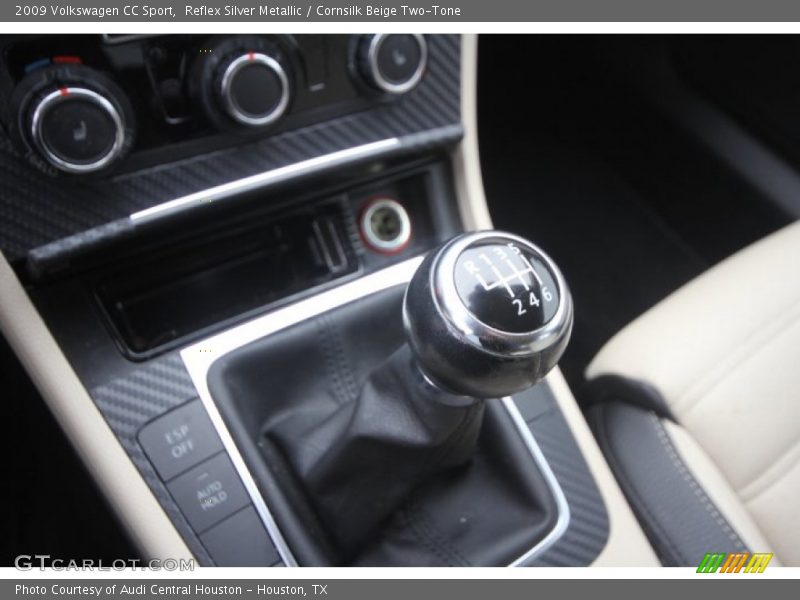 Reflex Silver Metallic / Cornsilk Beige Two-Tone 2009 Volkswagen CC Sport
