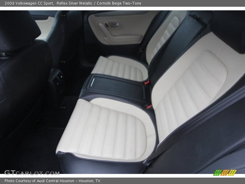 Reflex Silver Metallic / Cornsilk Beige Two-Tone 2009 Volkswagen CC Sport