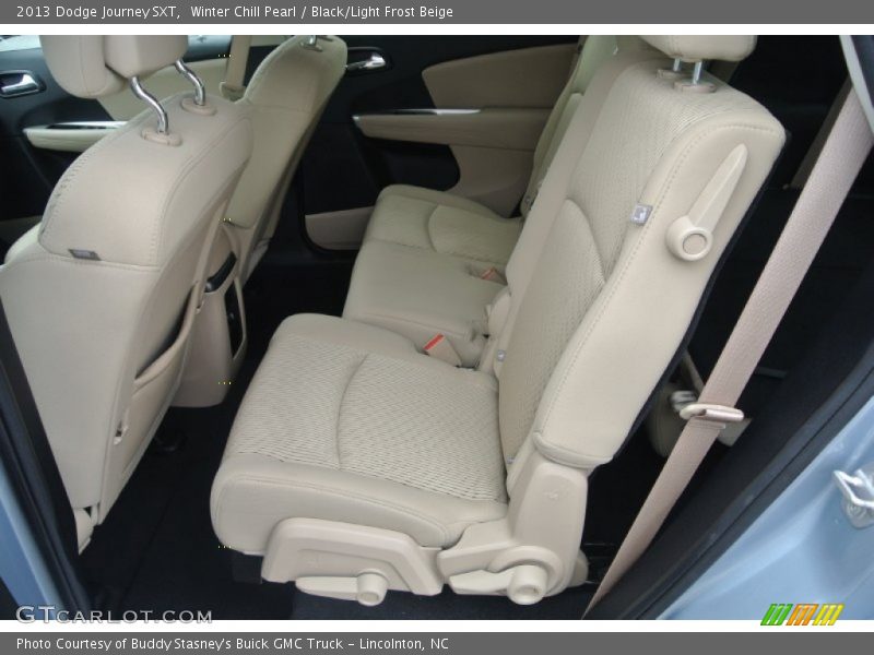 Winter Chill Pearl / Black/Light Frost Beige 2013 Dodge Journey SXT