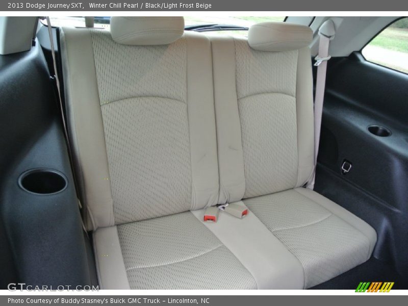 Winter Chill Pearl / Black/Light Frost Beige 2013 Dodge Journey SXT