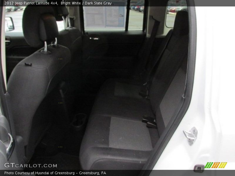 Bright White / Dark Slate Gray 2012 Jeep Patriot Latitude 4x4