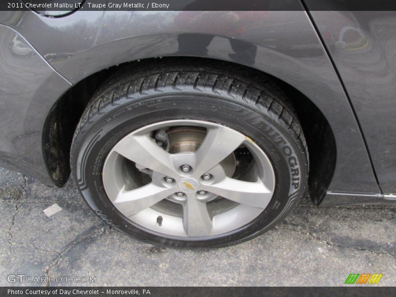 Taupe Gray Metallic / Ebony 2011 Chevrolet Malibu LT