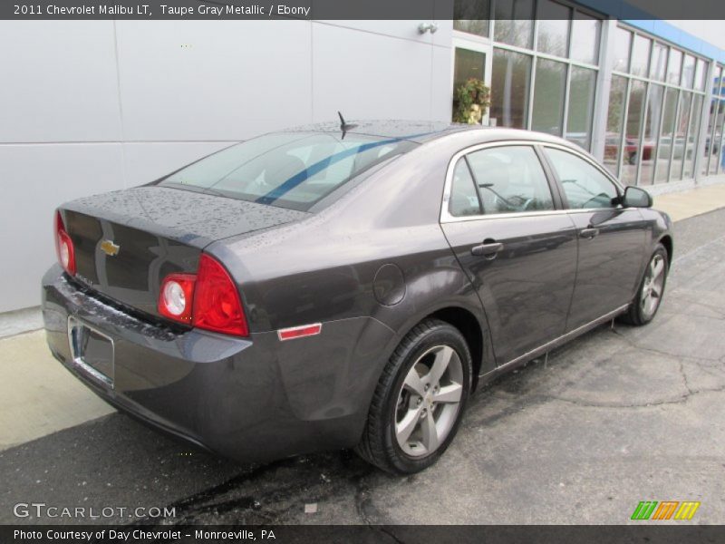 Taupe Gray Metallic / Ebony 2011 Chevrolet Malibu LT
