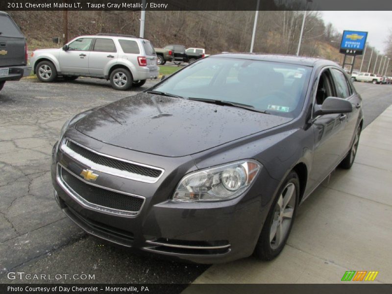 Taupe Gray Metallic / Ebony 2011 Chevrolet Malibu LT