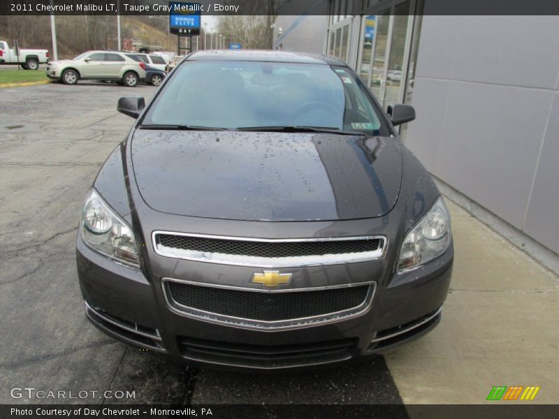 Taupe Gray Metallic / Ebony 2011 Chevrolet Malibu LT