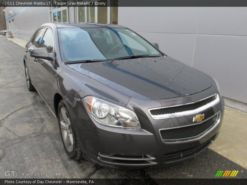 Taupe Gray Metallic / Ebony 2011 Chevrolet Malibu LT