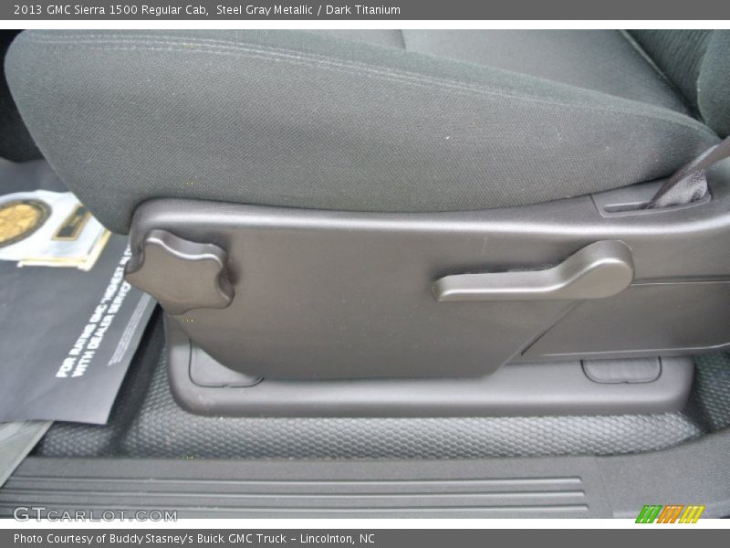 Steel Gray Metallic / Dark Titanium 2013 GMC Sierra 1500 Regular Cab