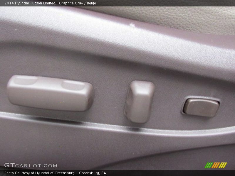 Graphite Gray / Beige 2014 Hyundai Tucson Limited
