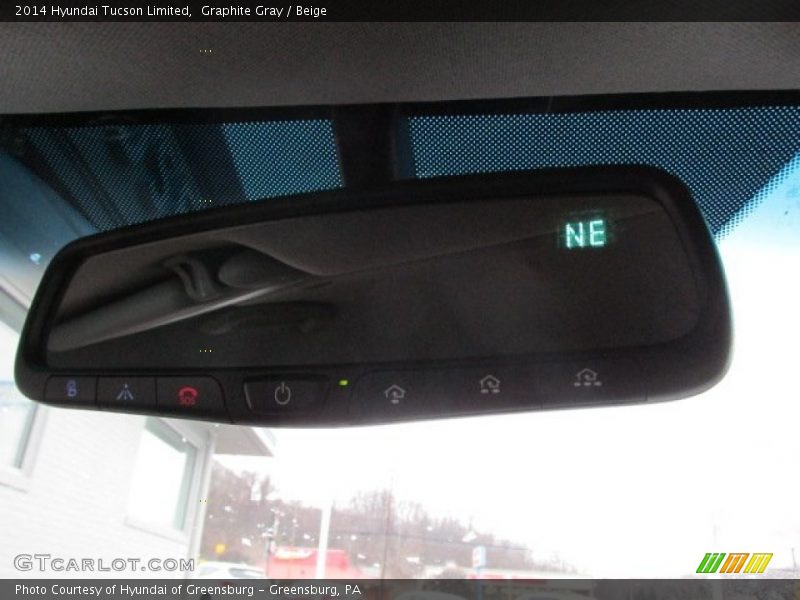 Graphite Gray / Beige 2014 Hyundai Tucson Limited