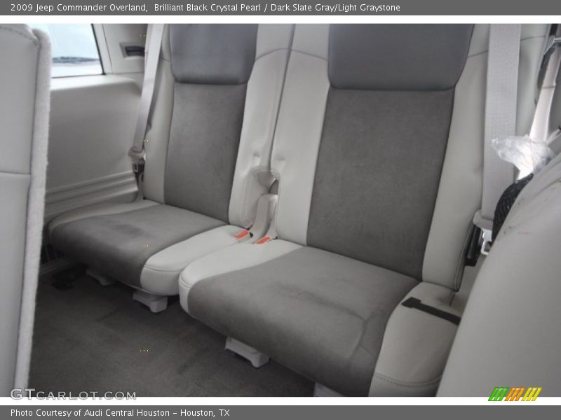 Brilliant Black Crystal Pearl / Dark Slate Gray/Light Graystone 2009 Jeep Commander Overland