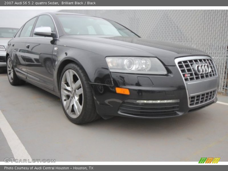Brilliant Black / Black 2007 Audi S6 5.2 quattro Sedan