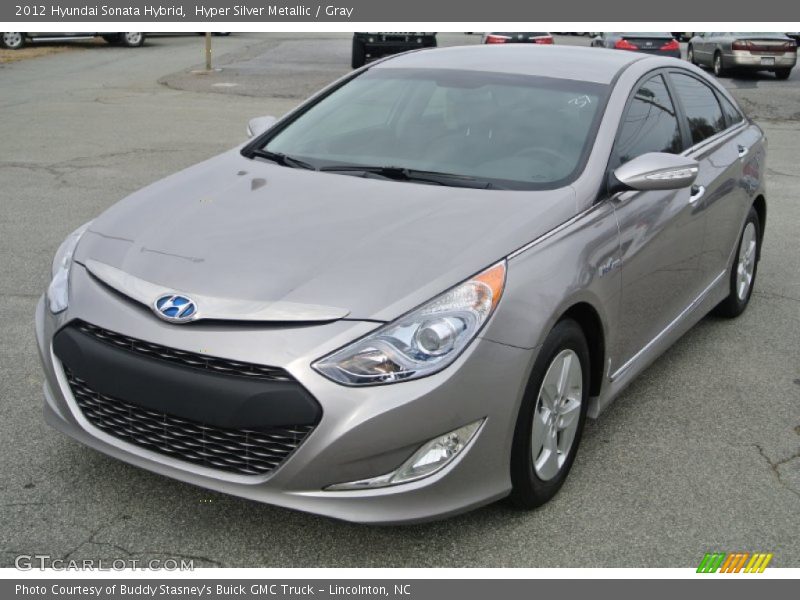 Front 3/4 View of 2012 Sonata Hybrid