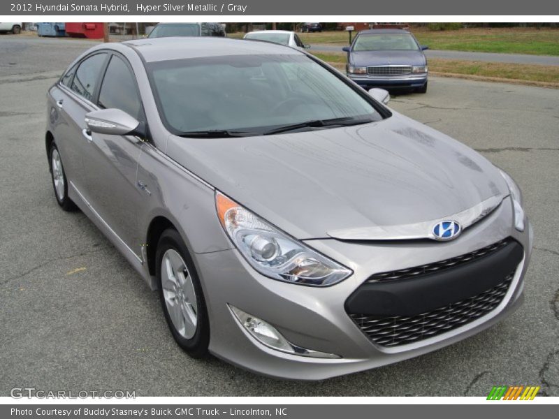 Front 3/4 View of 2012 Sonata Hybrid