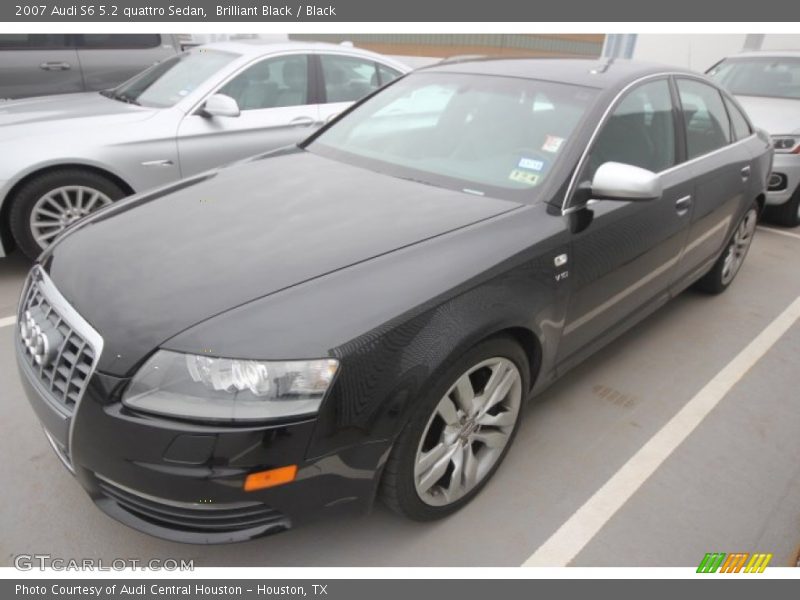 Brilliant Black / Black 2007 Audi S6 5.2 quattro Sedan