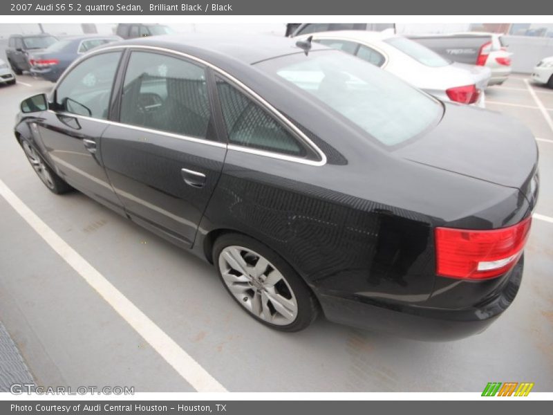 Brilliant Black / Black 2007 Audi S6 5.2 quattro Sedan