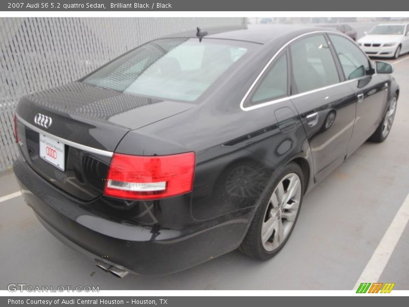 Brilliant Black / Black 2007 Audi S6 5.2 quattro Sedan