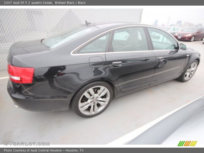 Brilliant Black / Black 2007 Audi S6 5.2 quattro Sedan