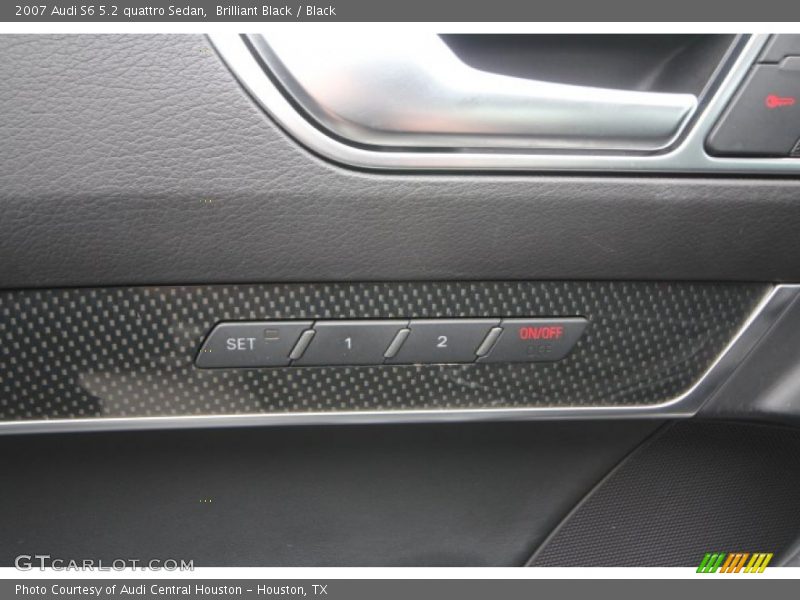 Brilliant Black / Black 2007 Audi S6 5.2 quattro Sedan