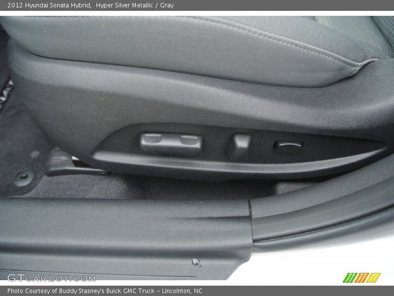 Hyper Silver Metallic / Gray 2012 Hyundai Sonata Hybrid