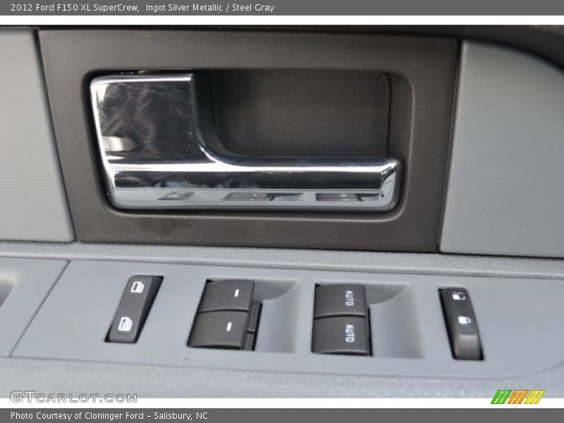Ingot Silver Metallic / Steel Gray 2012 Ford F150 XL SuperCrew