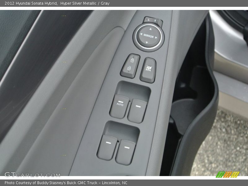 Hyper Silver Metallic / Gray 2012 Hyundai Sonata Hybrid