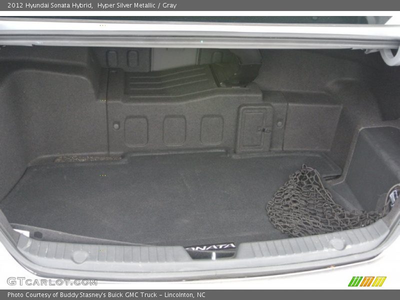Hyper Silver Metallic / Gray 2012 Hyundai Sonata Hybrid