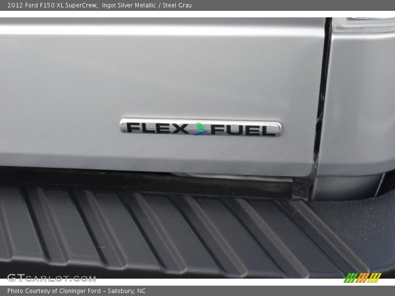 Ingot Silver Metallic / Steel Gray 2012 Ford F150 XL SuperCrew