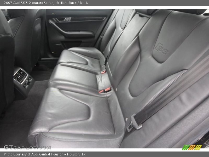 Brilliant Black / Black 2007 Audi S6 5.2 quattro Sedan