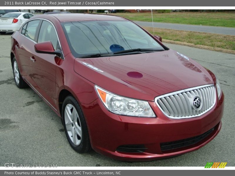 Red Jewel Tintcoat / Cocoa/Cashmere 2011 Buick LaCrosse CX
