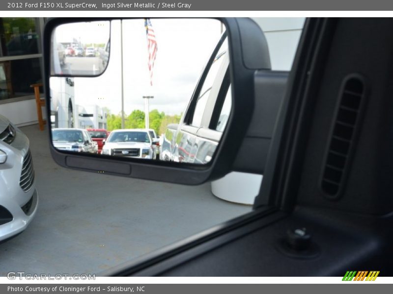 Ingot Silver Metallic / Steel Gray 2012 Ford F150 XL SuperCrew