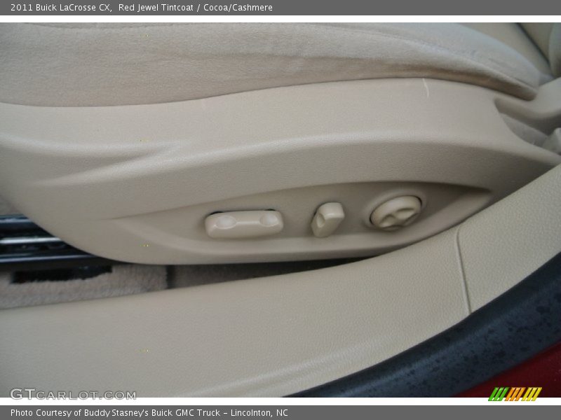 Red Jewel Tintcoat / Cocoa/Cashmere 2011 Buick LaCrosse CX