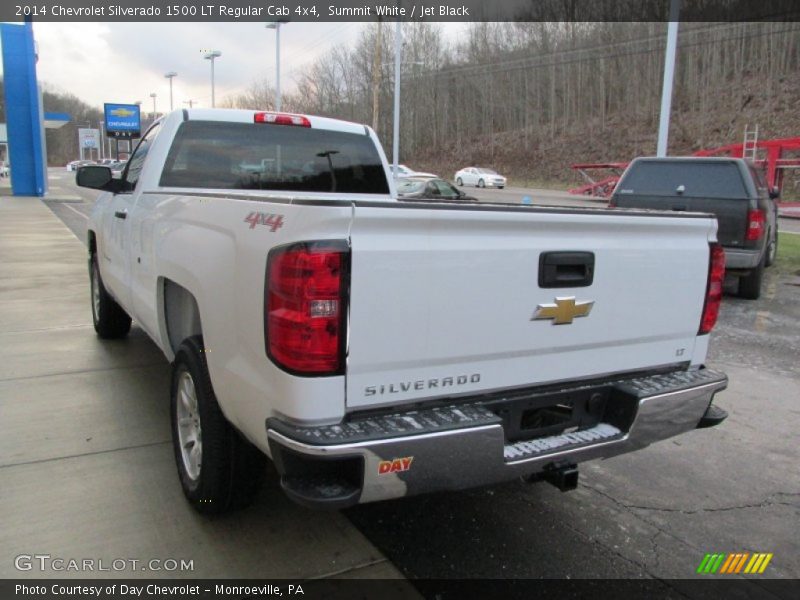 Summit White / Jet Black 2014 Chevrolet Silverado 1500 LT Regular Cab 4x4