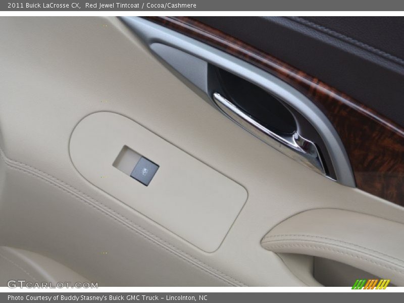 Red Jewel Tintcoat / Cocoa/Cashmere 2011 Buick LaCrosse CX