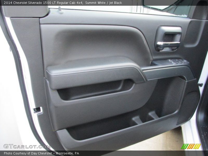 Summit White / Jet Black 2014 Chevrolet Silverado 1500 LT Regular Cab 4x4