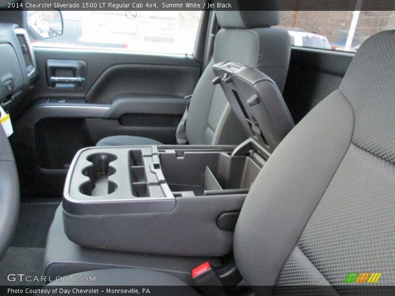 Summit White / Jet Black 2014 Chevrolet Silverado 1500 LT Regular Cab 4x4