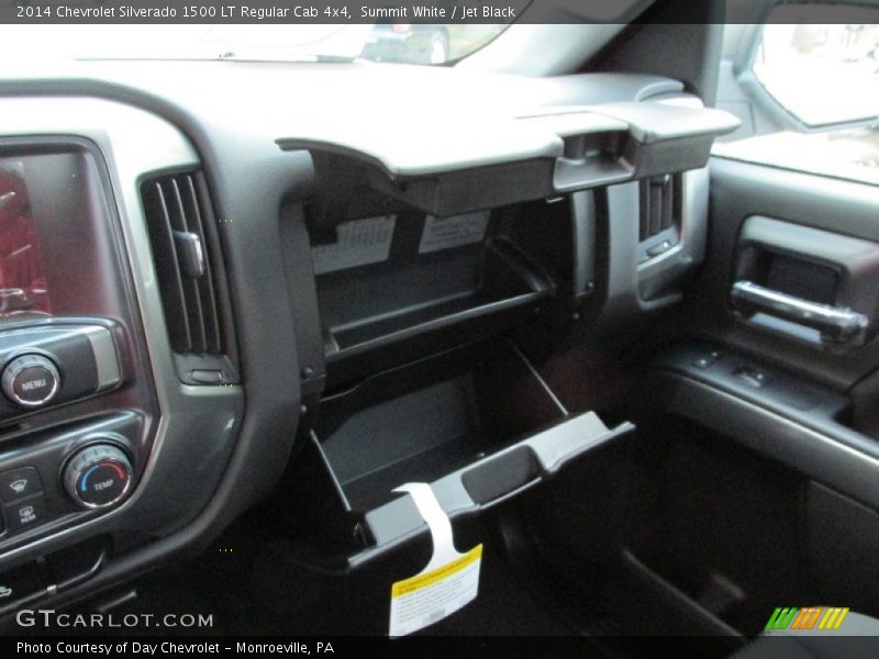 Summit White / Jet Black 2014 Chevrolet Silverado 1500 LT Regular Cab 4x4