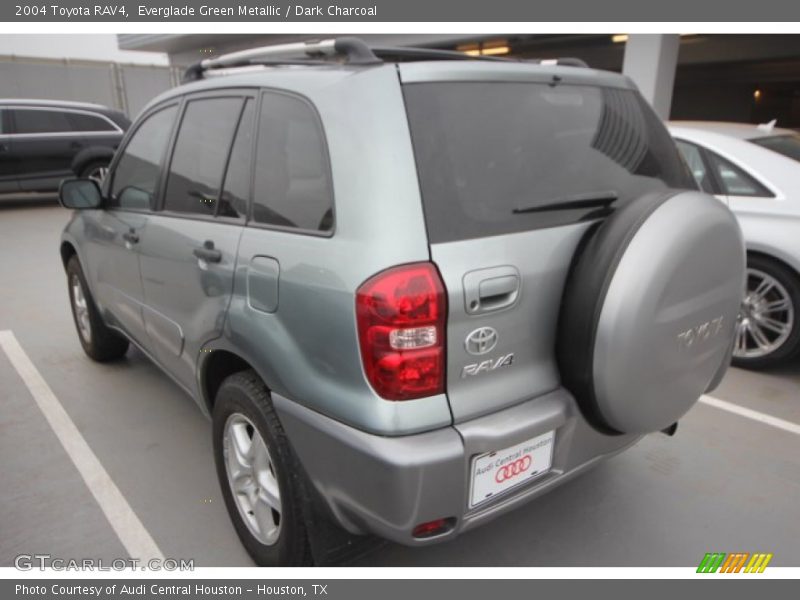 Everglade Green Metallic / Dark Charcoal 2004 Toyota RAV4