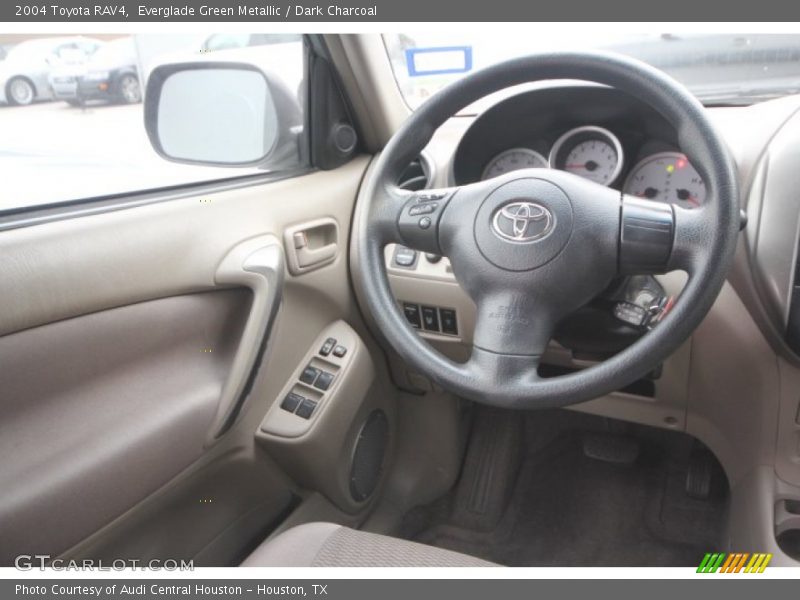Everglade Green Metallic / Dark Charcoal 2004 Toyota RAV4