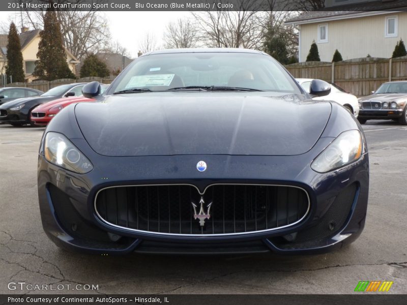 Blu Oceano (Blue Metallic) / Cuoio 2014 Maserati GranTurismo Sport Coupe